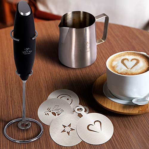 Zulay Premium Gift Milk Frother Set