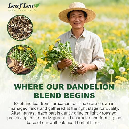 Dandelion Root and Leaf Tea Bags (40 Count)