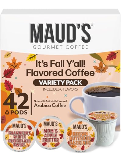 Fall Flavored Coffee Pods Variety Pack (42 Count)