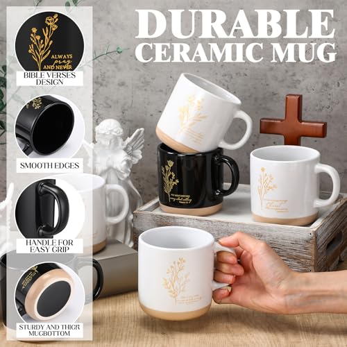20 Pcs Christian Mugs Bulk for Women Gifts (20 Count)