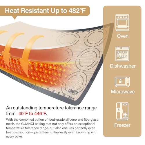 2 Pack Silicone Baking Mats