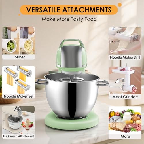 8.4QT Commercial Stand Mixer 800W with Aluminum Die Casting Meets the Standard of NSF