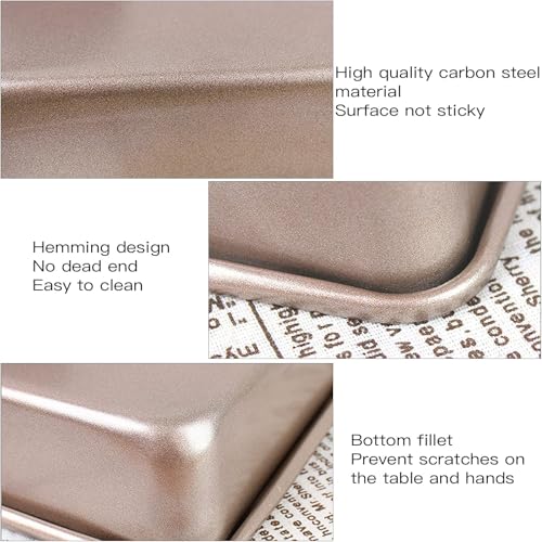 2 Pack Baking Sheet Pans (3 Ounce)