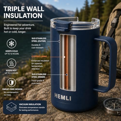 16 oz Pour Over Camping Coffee Maker Set
