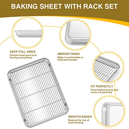 Baking Sheet with Rack Set