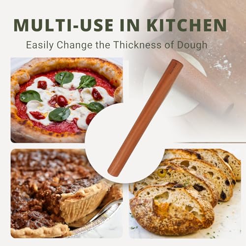 Sapele Dowel Rolling Pin for Baking