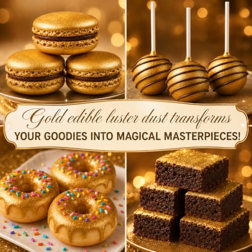 Gold Luster Dust Edible 20g
