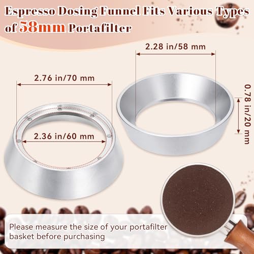 58 mm Espresso Dosing Funnel