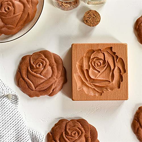Wooden Cookie Biscuit Mold
