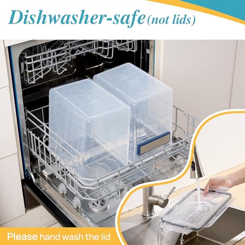 8.5L Extra Large Flour Sugar Storage Containers (2 Count)