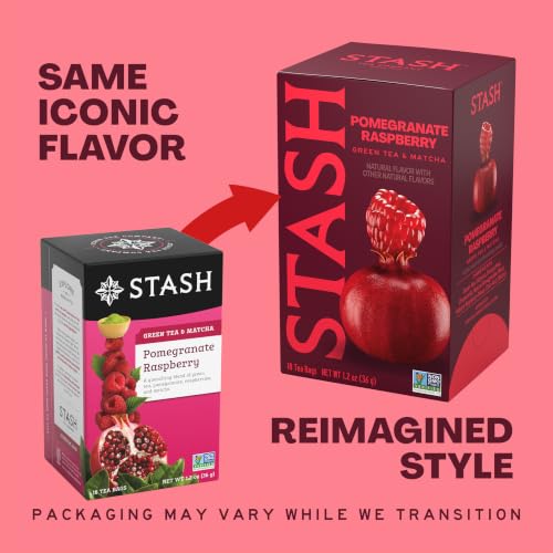 Tea Pomegranate Raspberry & Matcha Green Tea (108 Count)