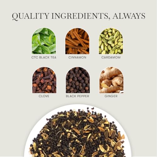 Estates Vanilla Spice Chai Loose Leaf Black Tea 100g (3.5274 Ounce)