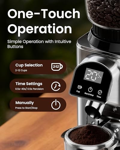 Conical Burr Coffee Grinder