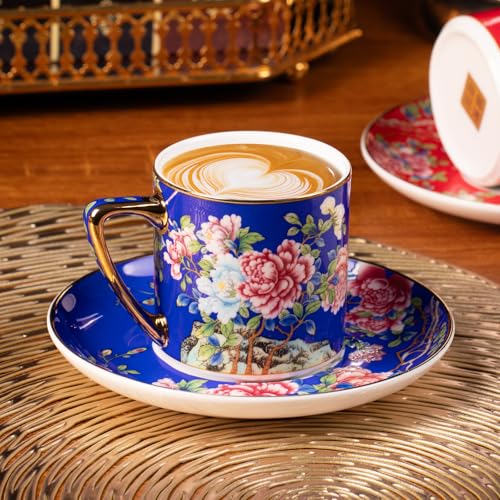Tea Cup and Saucer (2 Count)