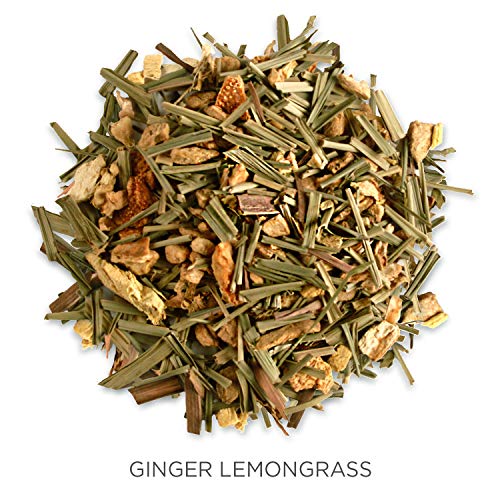 Ginger Lemongrass Premium Organic Loose Leaf Caffeine (2.82 Ounce)