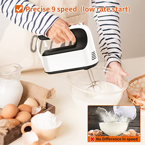 9 Speed Digital Hand Mixer Electric
