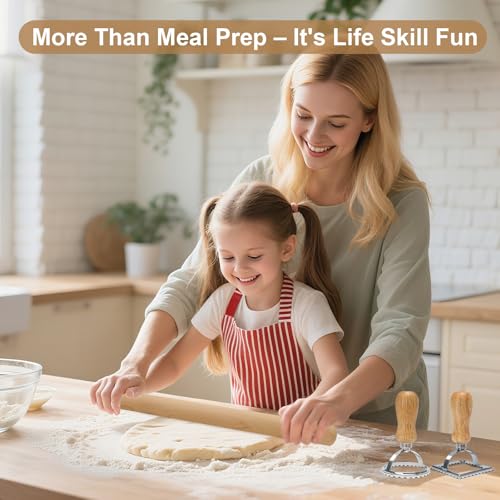 9 PCS Pasta Making Tools Set with Pasta Drying Rack (11 Count)
