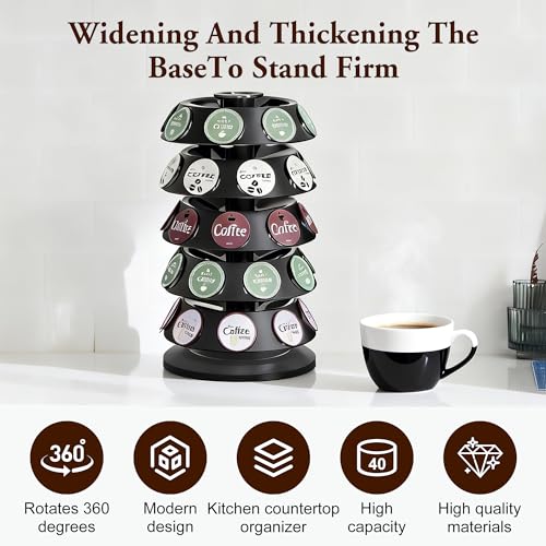 K Cup Holder Coffee Pods Holder with 40 K