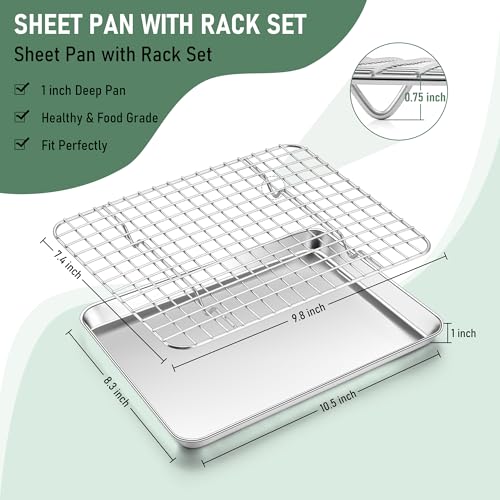 Cookie Sheet with Rack (4 Count)
