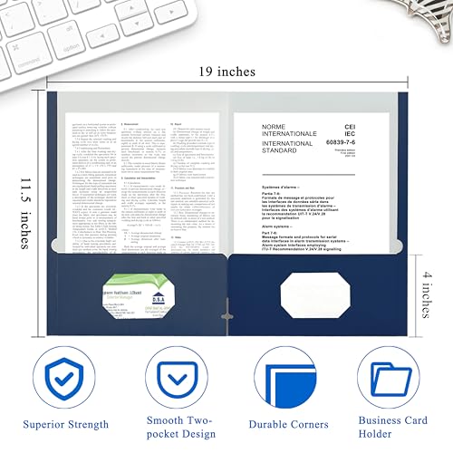 File folders with Pockets (100 Count)