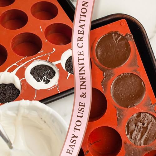 Round Silicone Molds 3 PCS (36 Cavity Count)