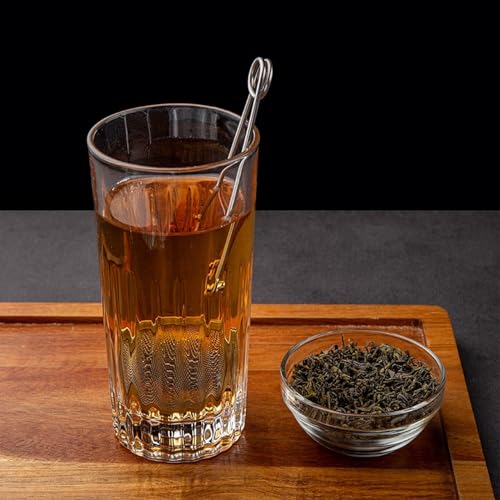 Premium Stainless Steel Tea Infuser 20 Pcs Snap Ball Filter (20 Count)