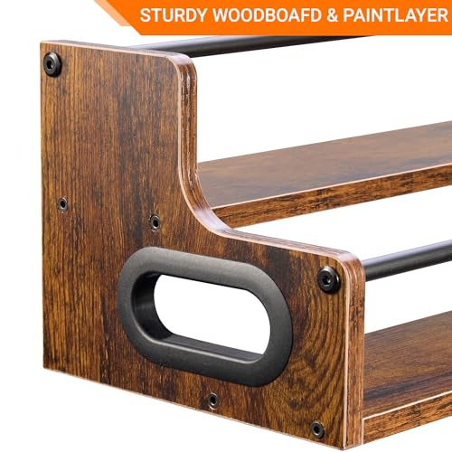 2 Tier Liquor Bottle Display Shelf
