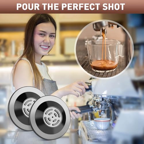 2PCS 54mm Espresso Cleaning Disc