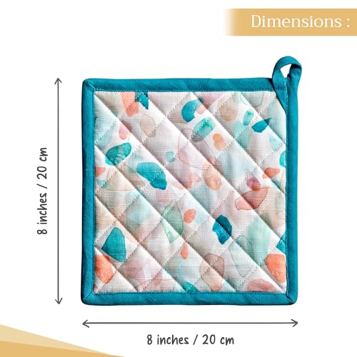 Pot Holders 100% Cotton Potholders (2 Count)