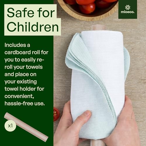 24 Pack Reusable Kitchen Paper Towels (24 Count)