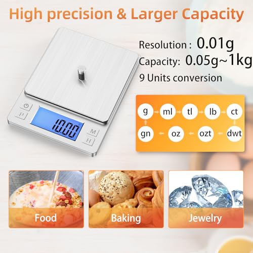 0.01g Small Digital Gram Scale