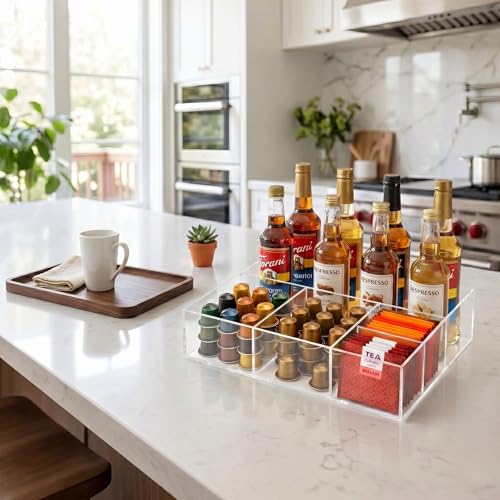 Acrylic Coffee Bar Station
