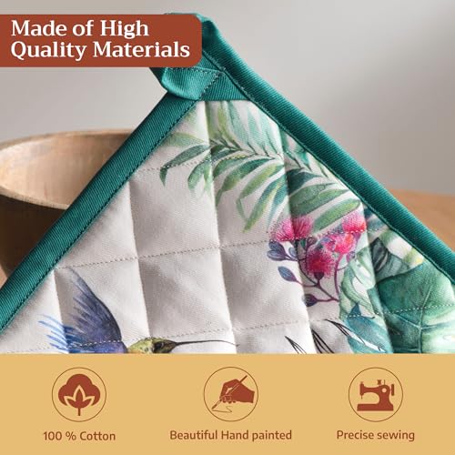 Pot Holders 100% Cotton Potholders (2 Count)
