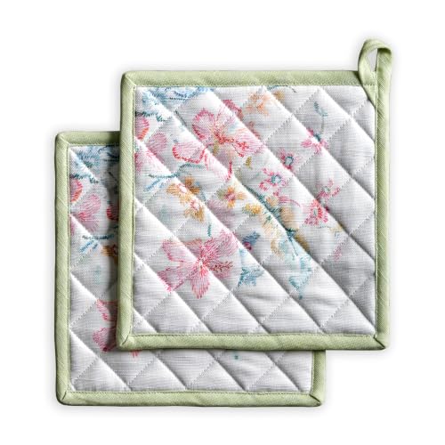 Pot Holders 100% Cotton Potholders (2 Count)