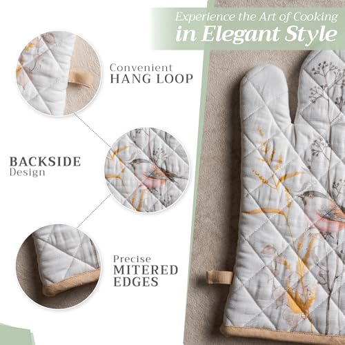 Maison d'Hermine Oven Gloves 100% Cotton Oven Mitt