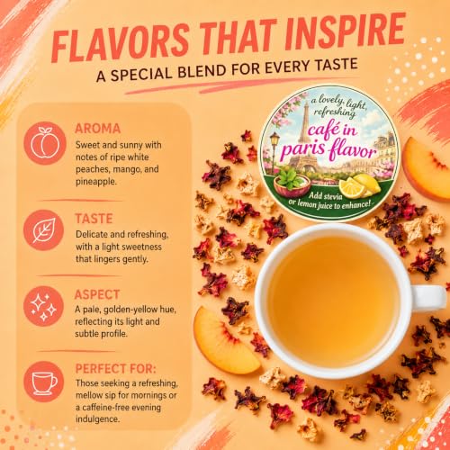 Katy’s Peach Bellini Loose Tea (2.75 Ounce)