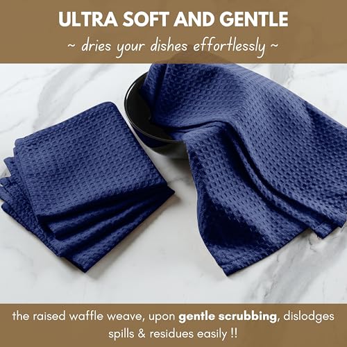 6 Pack Waffle Dish Cloths (6 Count)