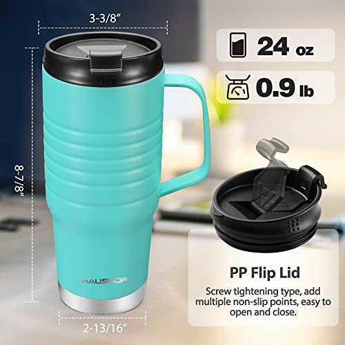 24 oz Travel Mug with Handle
