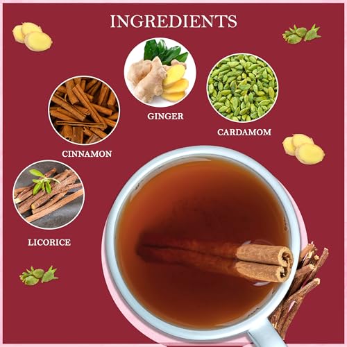 Tealeaf & Co. Licorice Root Tea Blended with Organic Spices (7.055 Ounce)
