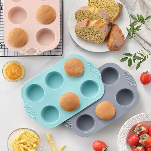 3 Pack Silicone Muffin Pan (3 Count)
