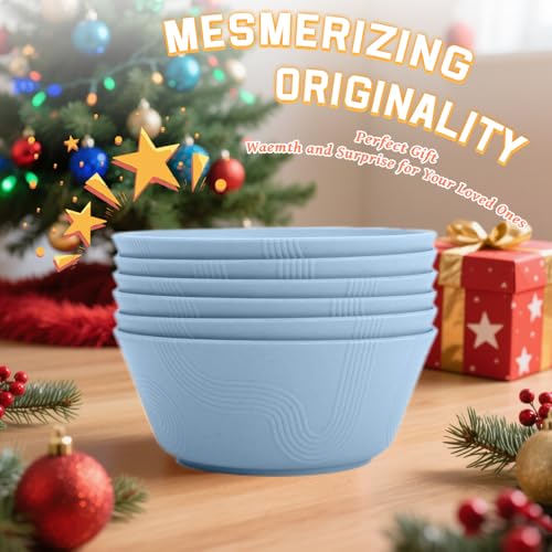 Wheat Straw Bowls 36 Oz Set of 6