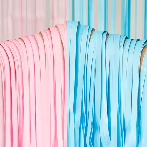 Tinsel Fringe Curtain Backdrop (2 Count)
