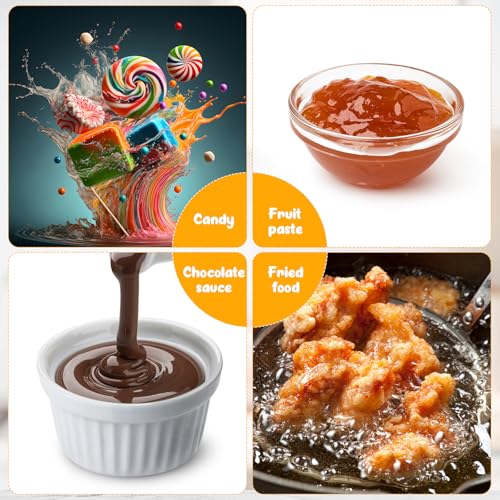 1 Pcs Candy Thermometer with Pot Clip 8"
