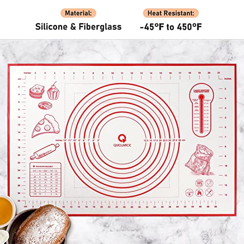 Silicone Baking Pastry Mat Large Dough Kneading Sheet for Rolling