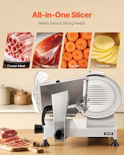 12" Commercial Meat Slicer 320W Electric Deli Food Cutter