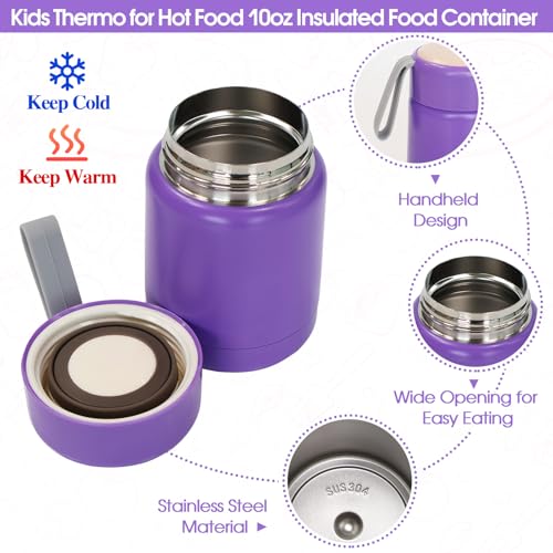 Preppy Lunch Box for Girls with 10oz Thermo