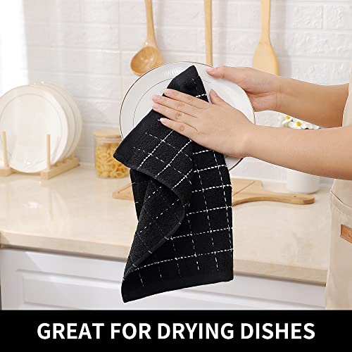 100% Cotton Terry Kitchen Dish Cloths (6 Count)