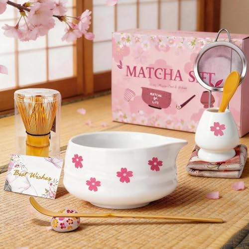 Matcha Whisk Set with Matcha Bowl