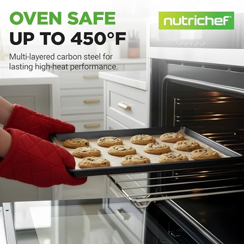 2 Piece XL Mega Cookie Sheet Baking Pans Set (2 Count)