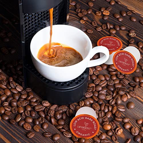 Dark Roast Low Acid Coffee K Cups (10 Count)